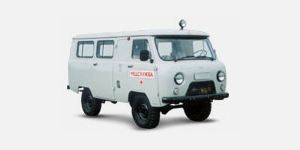 Санитарный автомобиль UAZ 3962